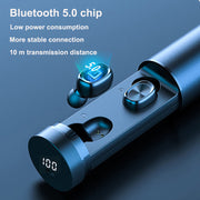 Bluetooth Earphone 5.0 Wireless 8D HIFI Sport MIC Earbuds Gaming Music Headset - Prime Picks