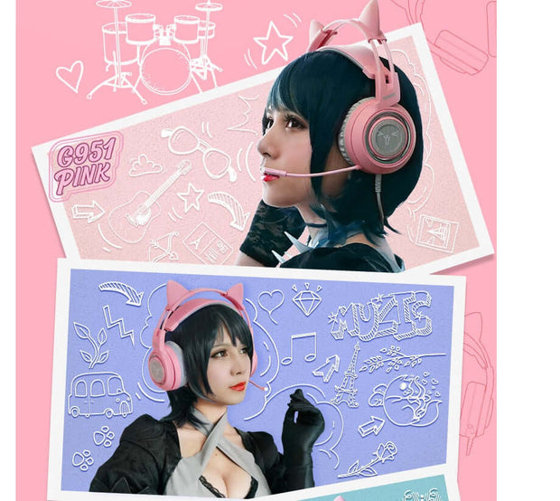 G951 Gaming Headset USB 7.1 Virtual Surround Sound - Prime Picks