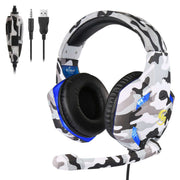Camouflage Gaming Headset Luminous Headset T-176 - Prime Picks