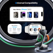 3-in-1 Magsafe Charger Wireless Charging Station - Prime Picks