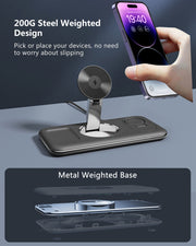 Folding Magnetic Wireless Charger - Prime Picks