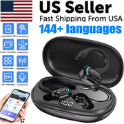 Translator Earbuds 144 Languages Real Time Online OffLine Translation Earphones - Prime Picks