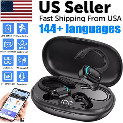 Translator Earbuds 144 Languages Real Time Online OffLine Translation Earphones - Prime Picks