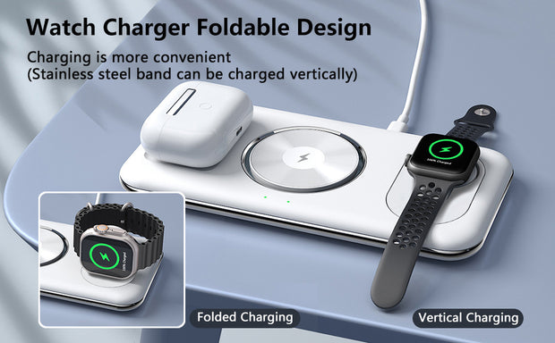 Folding Magnetic Wireless Charger - Prime Picks