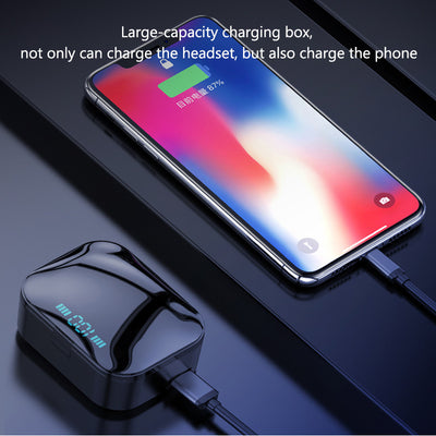 Bluetooth Earphone Stereo Headphone Wireless Earbuds Heads - Prime Picks