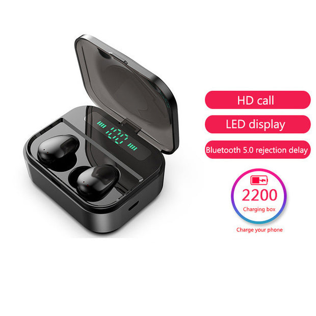 Bluetooth Earphone Stereo Headphone Wireless Earbuds Heads - Prime Picks