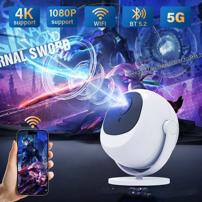 Smart Projector Android 11 Electric Focus Bluetooth 5 - Prime Picks